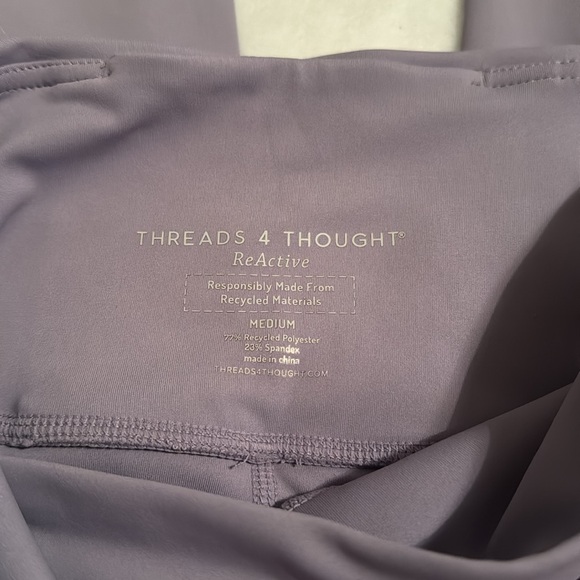 Women’s Threads 4 Thought Cross Waist leggings, size Medium - Picture 3 of 8